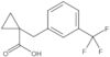 1-[[3-(Trifluoromethyl)phenyl]methyl]cyclopropanecarboxylic acid