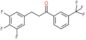 1-[3-(trifluoromethyl)phenyl]-3-(3,4,5-trifluorophenyl)propan-1-one