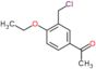 1-[3-(chloromethyl)-4-ethoxyphenyl]ethanone