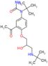 1-{3-acetyl-4-[3-(tert-butylamino)-2-hydroxypropoxy]phenyl}-1-tert-butylurea