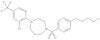 1-[3-Chloro-5-(trifluoromethyl)-2-pyridinyl]hexahydro-4-[(4-pentylphenyl)sulfonyl]-1H-1,4-diazepine