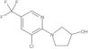 1-[3-Chloro-5-(trifluoromethyl)-2-pyridinyl]-3-pyrrolidinol