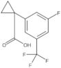 1-[3-Fluoro-5-(trifluoromethyl)phenyl]cyclopropanecarboxylic acid