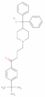 4'-tert-butyl-4-[4-(hydroxybenzhydryl)piperidino]butyrophenone