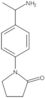 1-[4-(1-Aminoethyl)phenyl]-2-pyrrolidinone