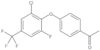 1-[4-[2-Chloro-6-fluoro-4-(trifluoromethyl)phenoxy]phenyl]ethanone