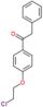 1-[4-(2-chloroethoxy)phenyl]-2-phenylethanone