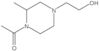 1-[4-(2-Hydroxyethyl)-2-methyl-1-piperazinyl]ethanone