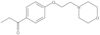 1-[4-[2-(4-Morpholinyl)ethoxy]phenyl]-1-propanone