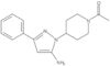 1-[4-(5-Amino-3-phenyl-1H-pyrazol-1-yl)-1-piperidinyl]ethanone