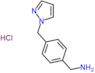 1-[4-(1H-pyrazol-1-ylmethyl)phenyl]methanamine hydrochloride (1:1)