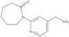1-[4-(Aminomethyl)-2-pyridinyl]hexahydro-2H-azepin-2-one
