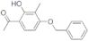 4'-benzyloxy-2'-hydroxy-3'-methyl-acetophenone