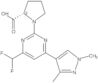 1-[4-(Difluoromethyl)-6-(1,3-dimethyl-1H-pyrazol-4-yl)-2-pyrimidinyl]-L-proline