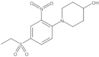 1-[4-(Ethylsulfonyl)-2-nitrophenyl]-4-piperidinol