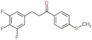 1-(4-methylsulfanylphenyl)-3-(3,4,5-trifluorophenyl)propan-1-one