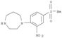 1H-1,4-Diazepine,hexahydro-1-[4-(methylsulfonyl)-2-nitrophenyl]-