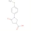 3-Pyrrolidinecarboxylic acid, 1-[4-(methylthio)phenyl]-5-oxo-