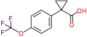 1-[4-(trifluoromethoxy)phenyl]cyclopropanecarboxylic acid