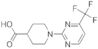 1-[4-(trifluoromethyl)-2-pyrimidinyl]-4-piperidinecarboxylic acid
