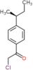 1-{4-[(2R)-butan-2-yl]phenyl}-2-chloroethanone