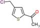 1-[4-(chloromethyl)thiophen-2-yl]ethanone