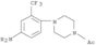 Ethanone, 1-[4-[4-amino-2-(trifluoromethyl)phenyl]-1-piperazinyl]-