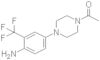 1-[4-[4-Amino-3-(trifluoromethyl)phenyl]-1-piperazinyl]ethanone