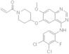 1-[4-[[4-[(3,4-Dichloro-2-fluorophenyl)amino]-7-methoxy-6-quinazolinyl]oxy]-1-piperidinyl]-2-propen-1-one