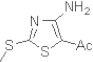 Ethanone, 1-[4-amino-2-(methylthio)-5-thiazolyl]-