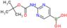 [2-(tert-butoxycarbonylamino)pyrimidin-5-yl]boronic acid