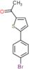 1-[5-(4-bromophenyl)thiophen-2-yl]ethanone