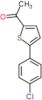 1-[5-(4-chlorophenyl)thiophen-2-yl]ethanone