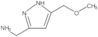 5-(Methoxymethyl)-1H-pyrazole-3-methanamine