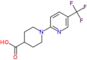 1-[5-(trifluoromethyl)pyridin-2-yl]piperidine-4-carboxylic acid