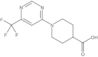 1-[6-(Trifluoromethyl)-4-pyrimidinyl]-4-piperidinecarboxylic acid