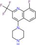 8-fluoro-4-piperazin-1-yl-2-(trifluoromethyl)quinoline