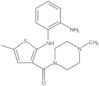 [2-[(2-Aminophenyl)amino]-5-methyl-3-thienyl](4-methyl-1-piperazinyl)methanone