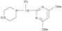 Pyrimidine,4,6-dimethoxy-2-(phenyl-1-piperazinylmethyl)-