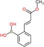 {2-[(1E)-3-methoxy-3-oxoprop-1-en-1-yl]phenyl}boronic acid