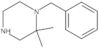 2,2-Dimethyl-1-(phenylmethyl)piperazine