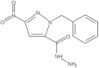 3-Nitro-1-(phenylmethyl)-1H-pyrazole-5-carboxylic acid hydrazide