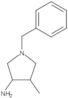 4-Methyl-1-(phenylmethyl)-3-pyrrolidinamine