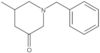 5-Methyl-1-(phenylmethyl)-3-piperidinone