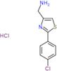 1-[2-(4-chlorophenyl)-1,3-thiazol-4-yl]methanamine hydrochloride