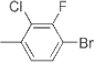 1-Bromo-3-chloro-2-fluoro-4-methylbenzene