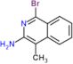 1-bromo-4-methylisoquinolin-3-amine