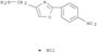 4-Oxazolemethanamine,2-(4-nitrophenyl)-, hydrochloride (1:1)