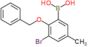 [2-(benzyloxy)-3-bromo-5-methylphenyl]boronic acid