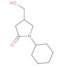 2-Pyrrolidinone, 1-cyclohexyl-4-(hydroxymethyl)-